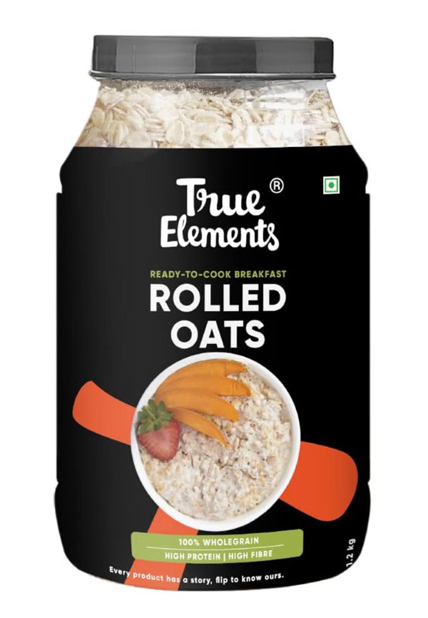 TRUE ELEMENTS ROLLED OATS 1.2 KG